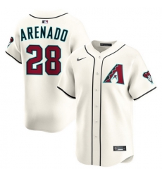 Men Arizona Diamondbacks Nike Home Limited Jersey Cream Arenado Nolan 28 Men Arizona Diamondbacks Nike Home Limited Jersey Cream Arenado Nolan 28