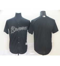 Braves Blank Black 2019 Players 27 Weekend Player Jersey
