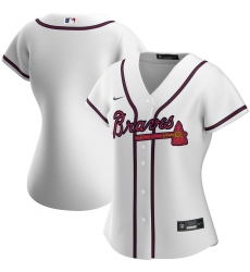Atlanta Braves Nike Women Home 2020 MLB Team Jersey White