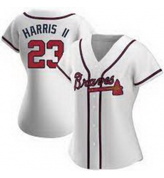 Women's Michael Harris II Atlanta Braves Home Jersey White