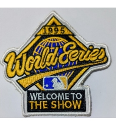 Youth Braves 1995 World Series Patch Biaog
