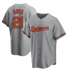 Men Baltimore Orioles #21 Austin Hays Gray Stitched Baseball Jersey