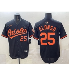 Men Baltimore Orioles 25 Pete Alonso Black 2025 Limited Stitched Baseball Jersey Men Baltimore Orioles 25 Pete Alonso Black 2025 Limited Stitched Baseball Jersey