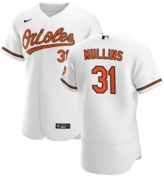 Men Baltimore Orioles 31 Cedric Mullins Alternate White jersey