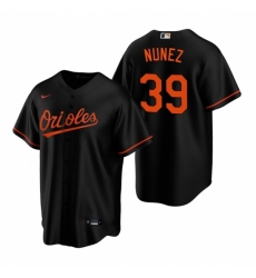 Mens Nike Baltimore Orioles 39 Renato Nunez Black Alternate Stitched Baseball Jersey