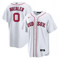 Men Boston Red Sox 0 Walker Buehler White 2025 Cool Base Stitched Baseball Jersey