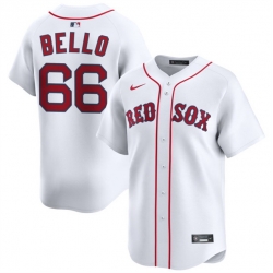 Men Boston Red Sox 66 Brayan Bello White 2024 Home Limited Stitched Baseball Jersey
