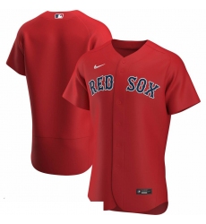 Men Boston Red Sox Men Nike Red Alternate 2020 Flex Base Official Team MLB Jersey