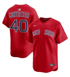 Men Boston Red Sox Nike Home Limited Jersey Red Contreras Willson 40 Men Boston Red Sox Nike Home Limited Jersey Red Contreras Willson 40