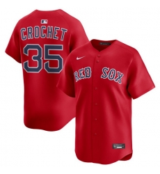 Men Boston Red Sox Nike Home Limited Jersey Red Crochet Garrett 35 Men Boston Red Sox Nike Home Limited Jersey Red Crochet Garrett 35