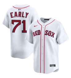 Men Boston Red Sox Nike Home Limited Jersey White Early Connelly 71