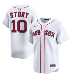 Men Boston Red Sox Nike Home Limited Jersey White Story Trevor 10 Men Boston Red Sox Nike Home Limited Jersey White Story Trevor 10