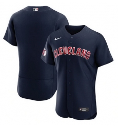 Men Cleveland Guardians Blank Navy Flex Base Stitched jersey