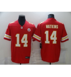 Men Kansas City Chiefs Sammy Watkins 14 Red Vapor Limited Jersey