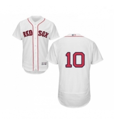 Mens Boston Red Sox 10 David Price White Home Flex Base Authentic Collection Baseball Jersey