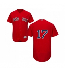 Mens Boston Red Sox 17 Nathan Eovaldi Red Alternate Flex Base Authentic Collection Baseball Jersey