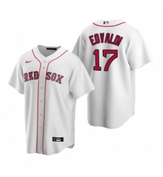 Mens Nike Boston Red Sox 17 Nathan Eovaldi White Home Stitched Baseball Jersey