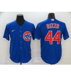 Cubs 44 Anthony Rizzo Royal 2020 Nike Cool Base Jersey