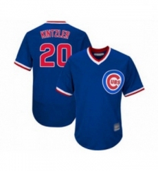 Mens Chicago Cubs 20 Brandon Kintzler Royal Blue Cooperstown Flexbase Authentic Collection Baseball Jersey