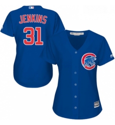 Womens Majestic Chicago Cubs 31 Fergie Jenkins Authentic Royal Blue Alternate MLB Jersey