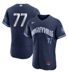 Youth 77 Neighborhood Chicago Cubs City Connect Wrigleyville Jersey