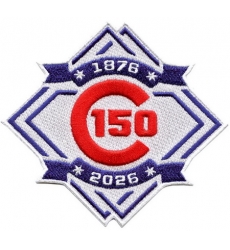 Youth Chicago Cubs 150 Anniversary Patch Biaog