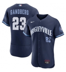 Youth Ryne Sandberg Chicago Cubs 2021 City Connect Wrigleyville Jersey