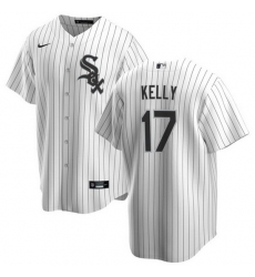 Men Chicago White Sox 17 Joe Kelly White Cool Base Stitched Jersey