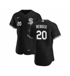 Men Chicago White Sox 20 Danny Mendick Black Alternate 2020 Authentic Player Baseball Jersey