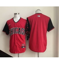 Men Chicago White Sox Blank Red Black 2025 City Connect Limited Stitched Baseball Jersey Men Chicago White Sox Blank Red Black 2025 City Connect Limited Stitched Baseball Jersey