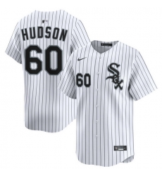Men Chicago White Sox Nike Home Limited Jersey White Hudson Bryan 60 Men Chicago White Sox Nike Home Limited Jersey White Hudson Bryan 60