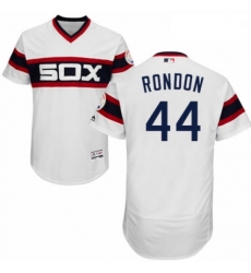 Mens Majestic Chicago White Sox 44 Bruce Rondon White Alternate Flex Base Authentic Collection MLB Jersey