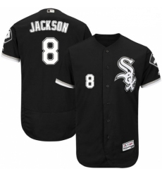 Mens Majestic Chicago White Sox 8 Bo Jackson Black Flexbase Authentic Collection MLB Jersey