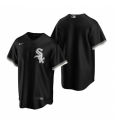 Mens Nike Chicago White Sox Blank Black Alternate Stitched Baseball Jersey
