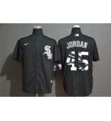 White Sox 45 Michael Jordan Black 2020 Nike Cool Base Fashion Jersey
