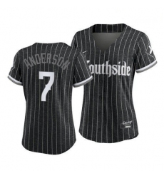 Women Chicago White Sox Southside Tim Anderson 2021 City Connect Jersey