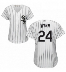 Womens Majestic Chicago White Sox 24 Early Wynn Replica White Home Cool Base MLB Jersey