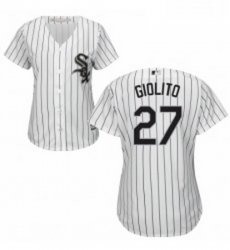 Womens Majestic Chicago White Sox 27 Lucas Giolito Replica White Home Cool Base MLB Jersey 