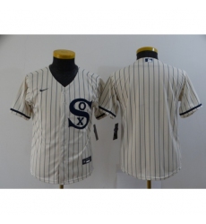 Youth Chicago White Sox Blank Cream 2021 Field of Dreams Jersey