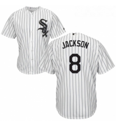 Youth Majestic Chicago White Sox 8 Bo Jackson Authentic White Home Cool Base MLB Jersey