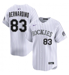 Men Colorado Rockies Nike White Alternate Limited Jersey Bernardino Brennan 83 Men Colorado Rockies Nike White Alternate Limited Jersey Bernardino Brennan 83