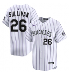 Men Colorado Rockies Nike White Alternate Limited Jersey Sullivan Brett 26 Men Colorado Rockies Nike White Alternate Limited Jersey Sullivan Brett 26