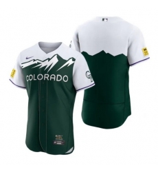 Men Nike Nike Colorado Rockies Blank City Connect Stitched Baseball Jersey