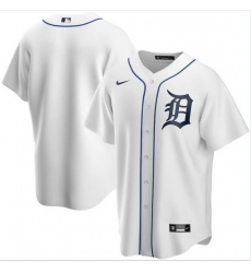 Men Detroit Tigers Nike White Blank Jersey