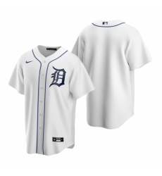 Mens Nike Detroit Tigers Blank White Home Baseball Jersey