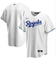 Men Kansas City Royals Nike White Blank Jersey