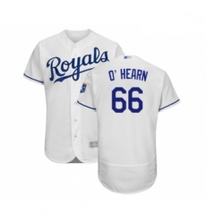 Mens Kansas City Royals 66 Ryan O Hearn White Flexbase Authentic Collection Baseball Jersey