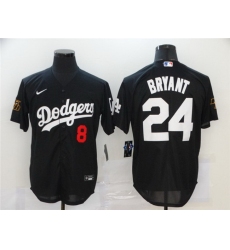 Dodgers 24 Kobe Bryant Black 2020 Nike KB Cool Base Jersey