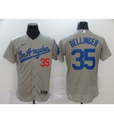 Dodgers 35 Cody Bellinger Gray 2020 Nike Flexbase Jersey