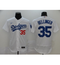 Dodgers 35 Cody Bellinger White 2020 Nike Flexbase Jersey